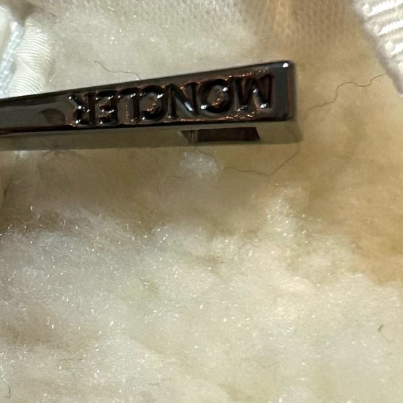 MONCLER Maglia Zip Up Sherpa Hooded Cardigan White Jacket Sweater - Picture 13 of 16